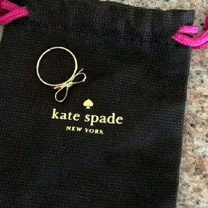 Kate Spade bow ring